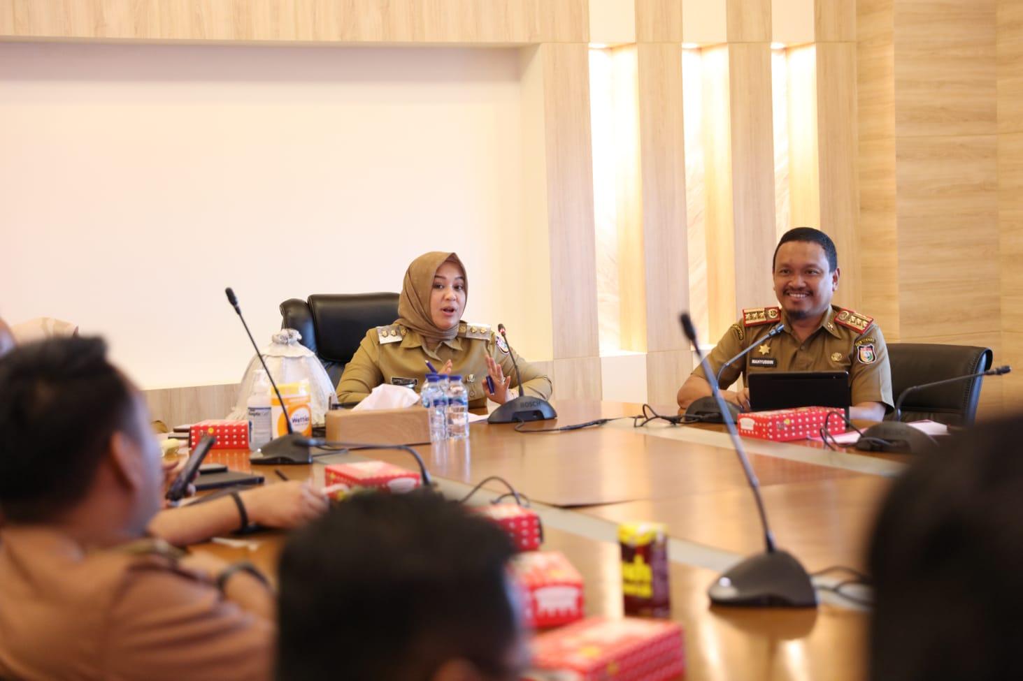 Kadis Ketahanan Pangan Dampingi Wawali Makassar Pimpin Rakor Perkembangan Lorong Wisata 